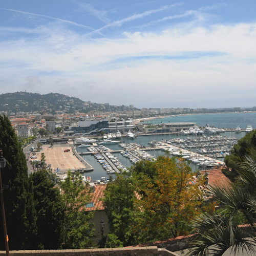 der Hafen von Cannes